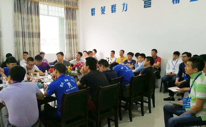 青龍商學(xué)院首屆防水營(yíng)銷集訓(xùn)現(xiàn)場(chǎng) 防水材料